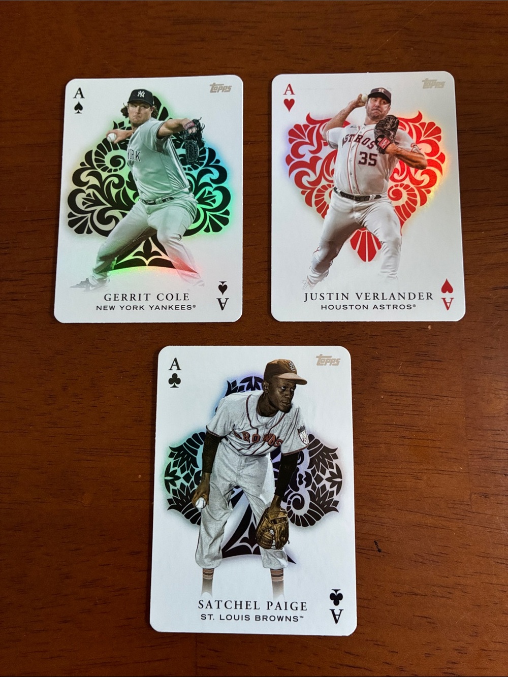 3 All Aces Cards 2023 Topps